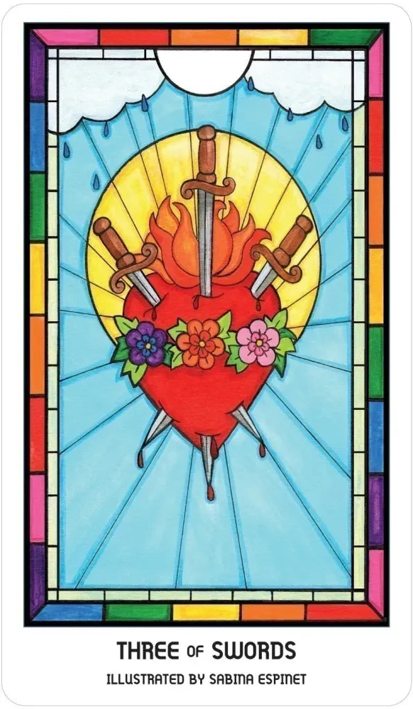 Pride Tarot - 3 of Swords
