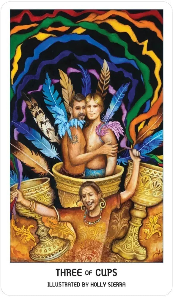 Pride Tarot - 3 of Cups