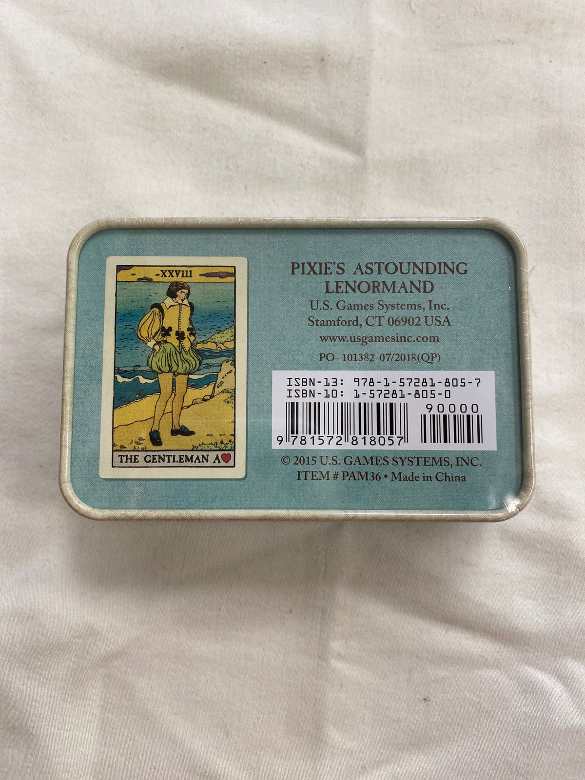 Pixie's Astounding Lenormand - Back Cover