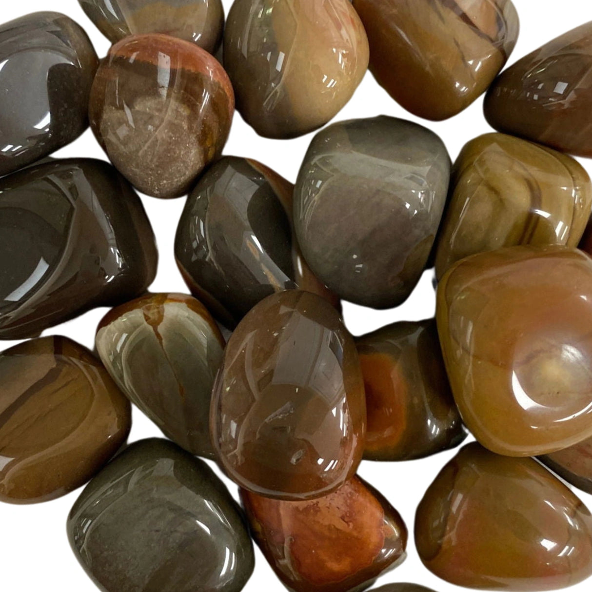 Polychrome Jasper Tumbled
