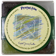 Protection Candle Set with green, brown, purple, and white candles.