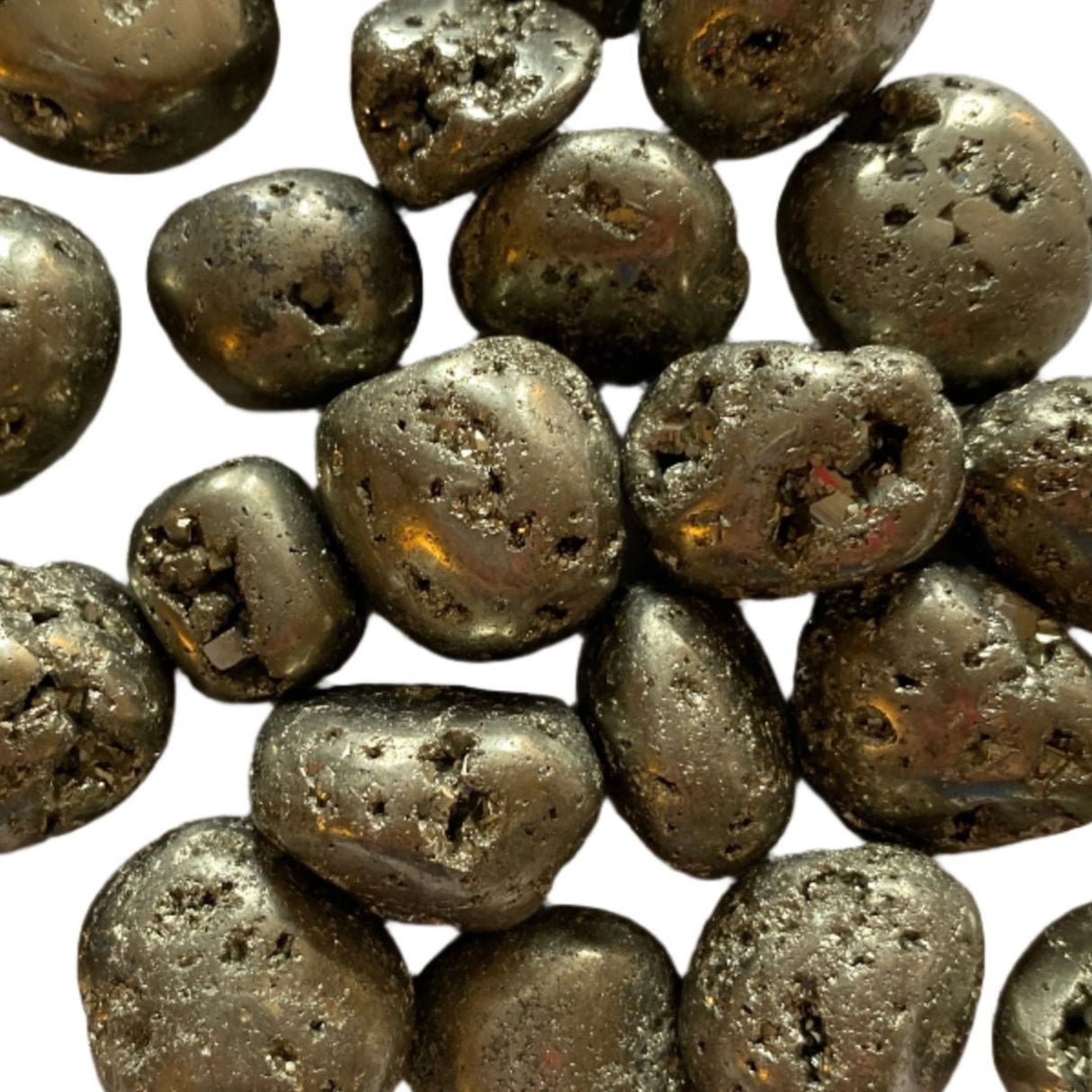 Pyrite Tumbled