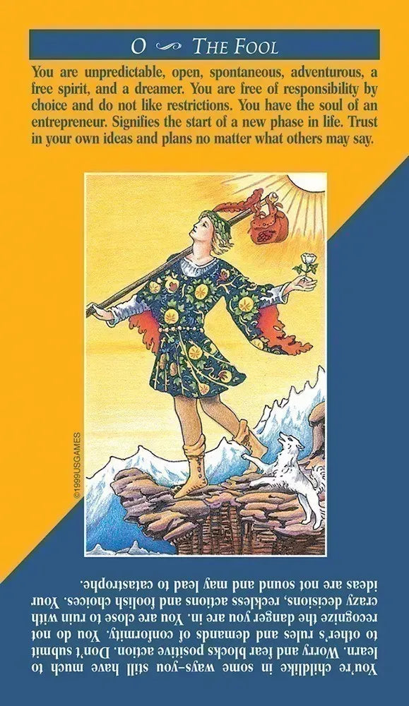 Quick and Easy Tarot - Fool