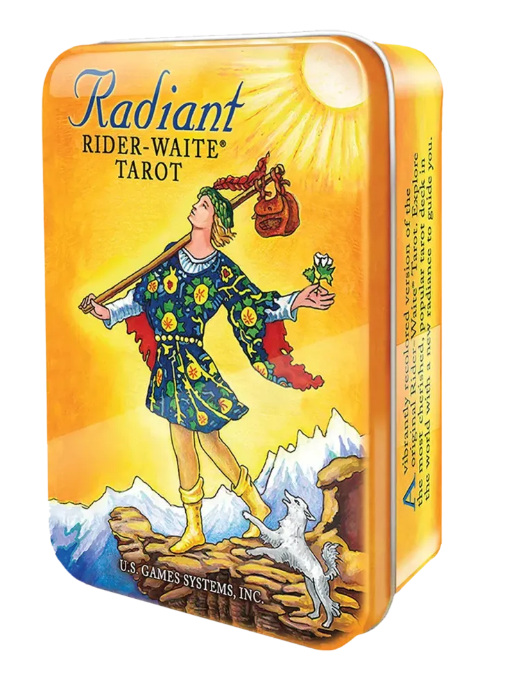 Radiant Rider Waite Tarot Tin - Package