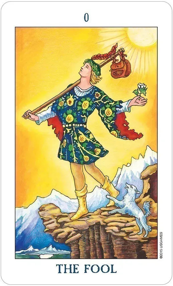Radiant Rider Waite Tarot Tin - The Fool