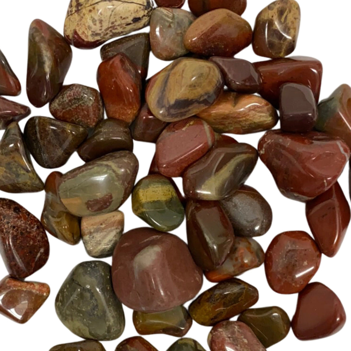 Rainbow Jasper Tumbled