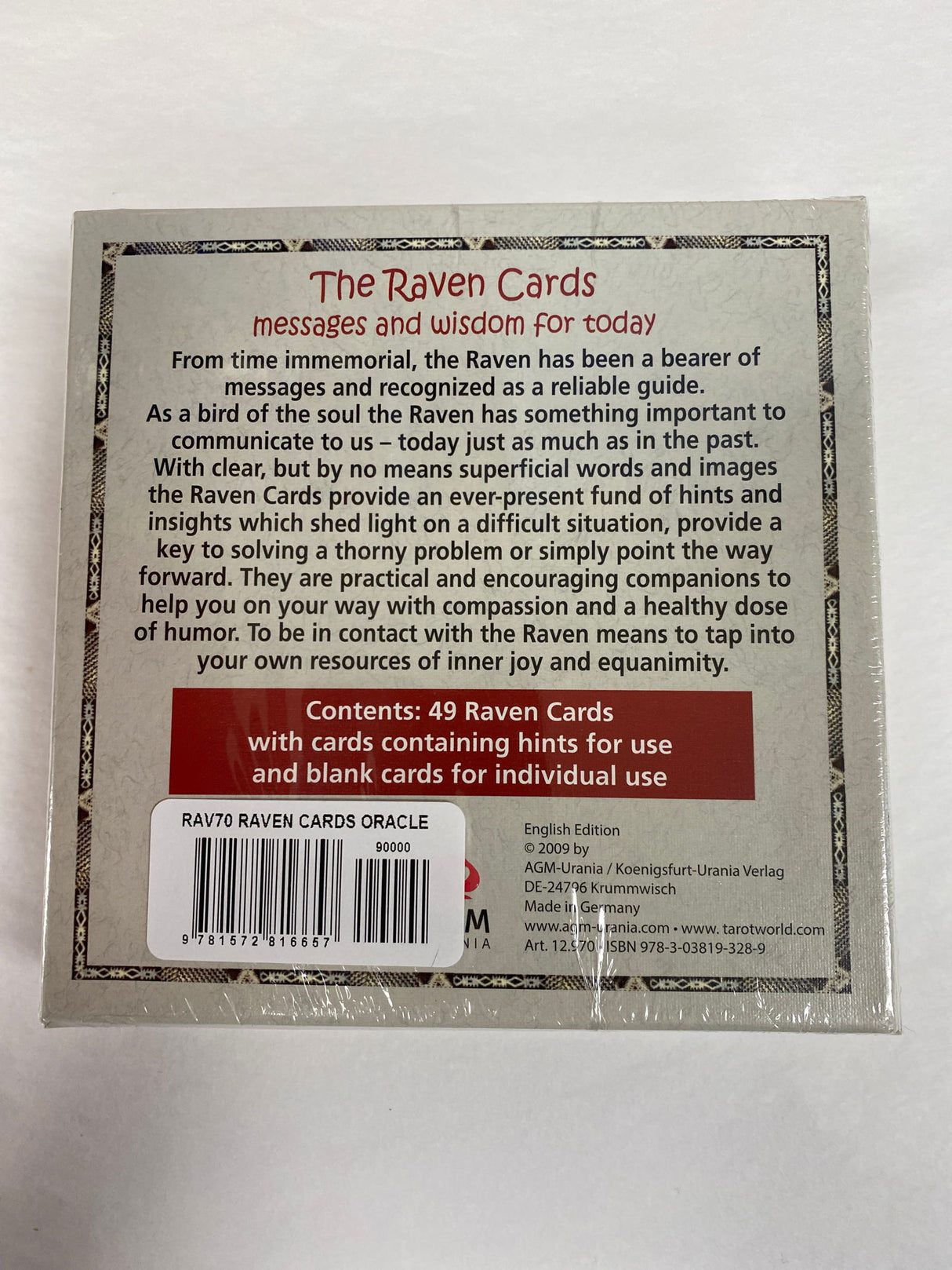 Raven Oracle Cards -