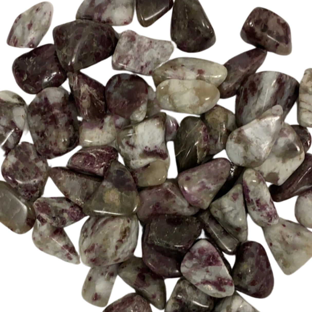 Red Tourmaline Tumbled