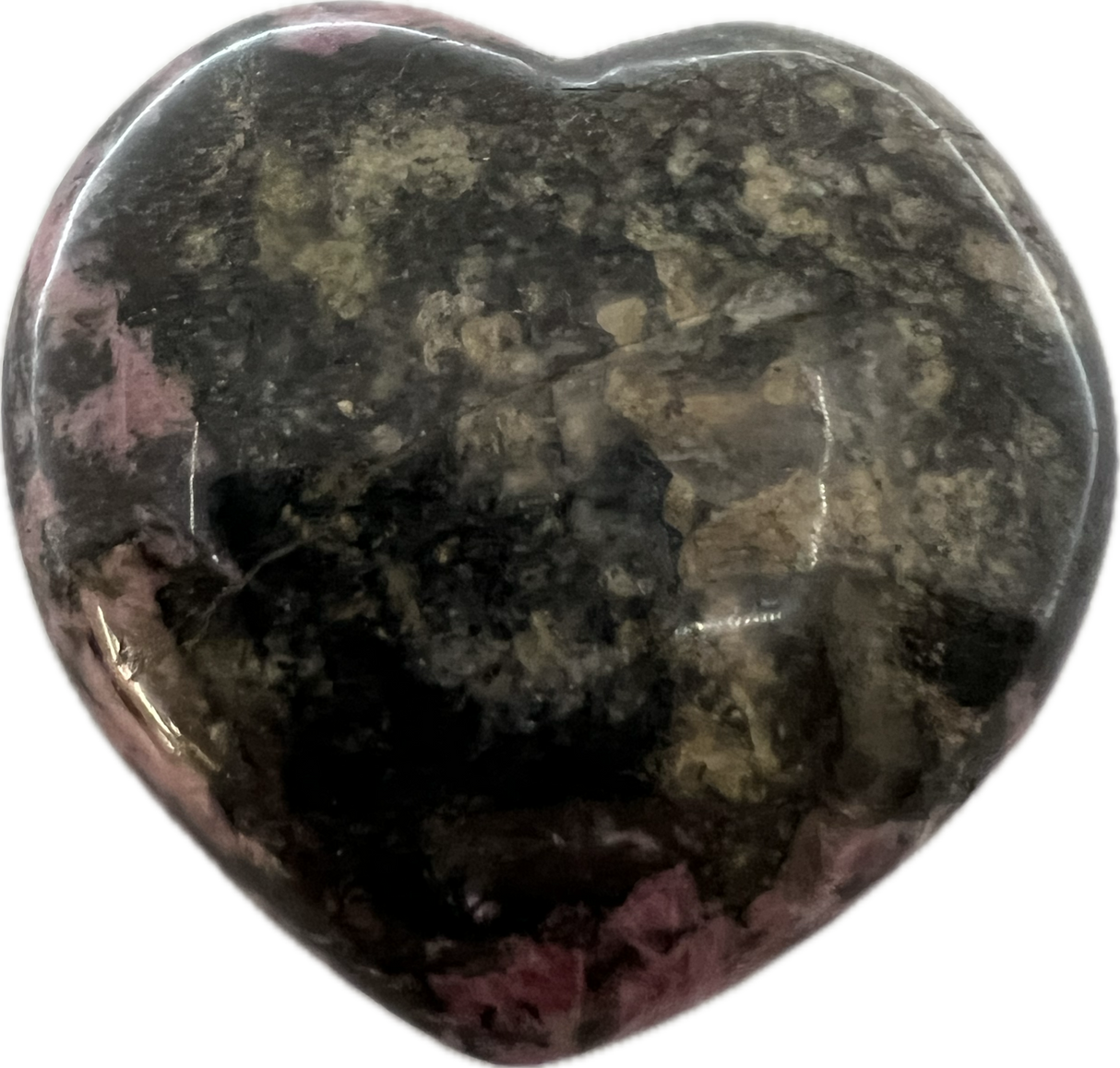 Rhodonite Heart -