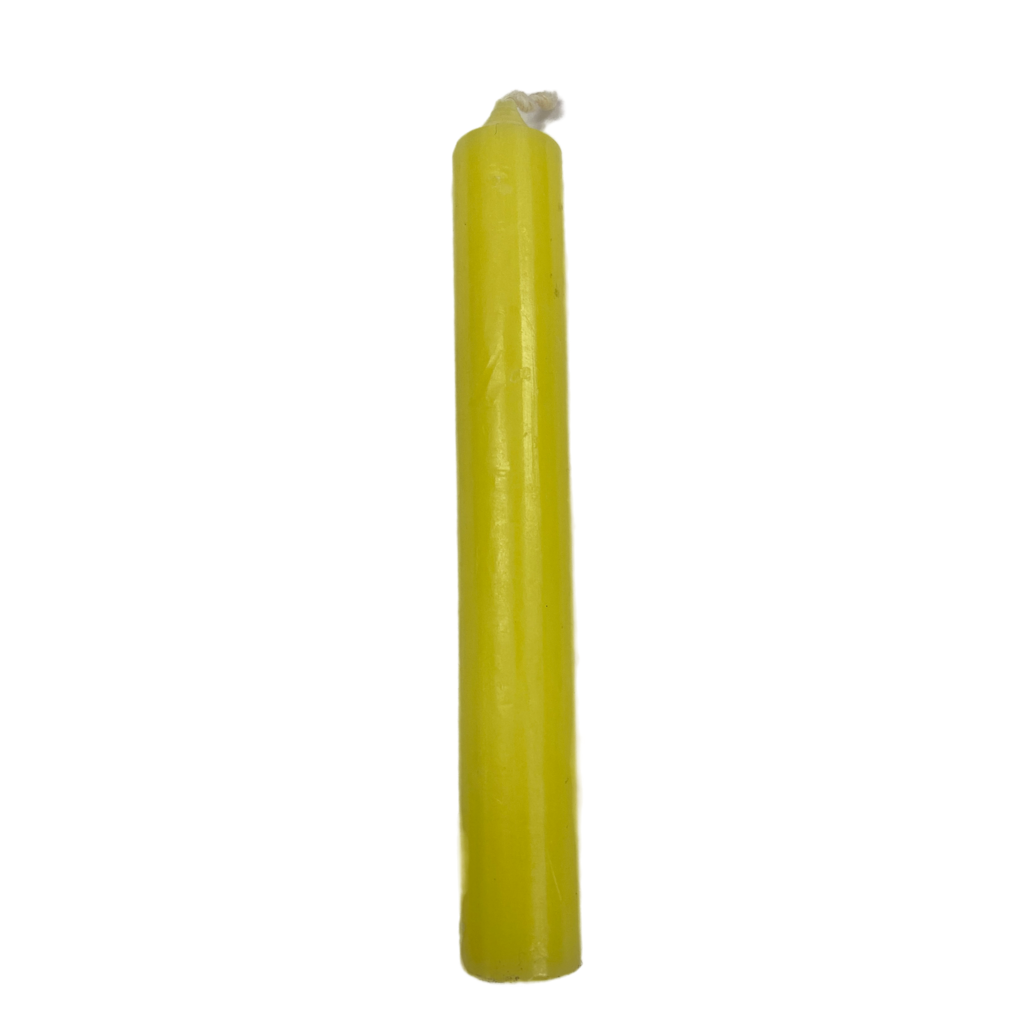 3" yellow Candle
