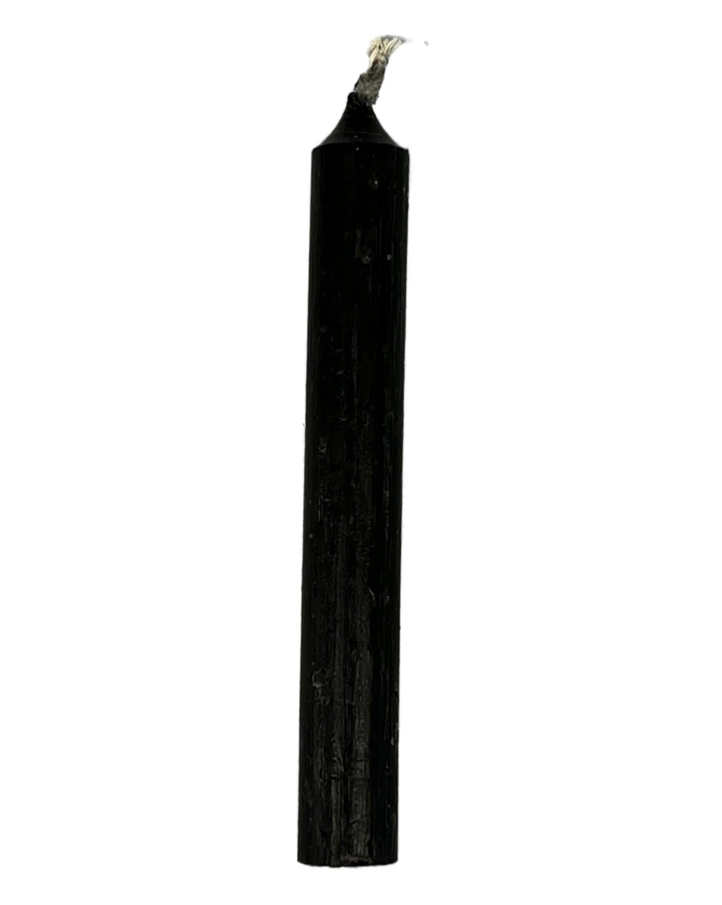 3" tall black chime candle 