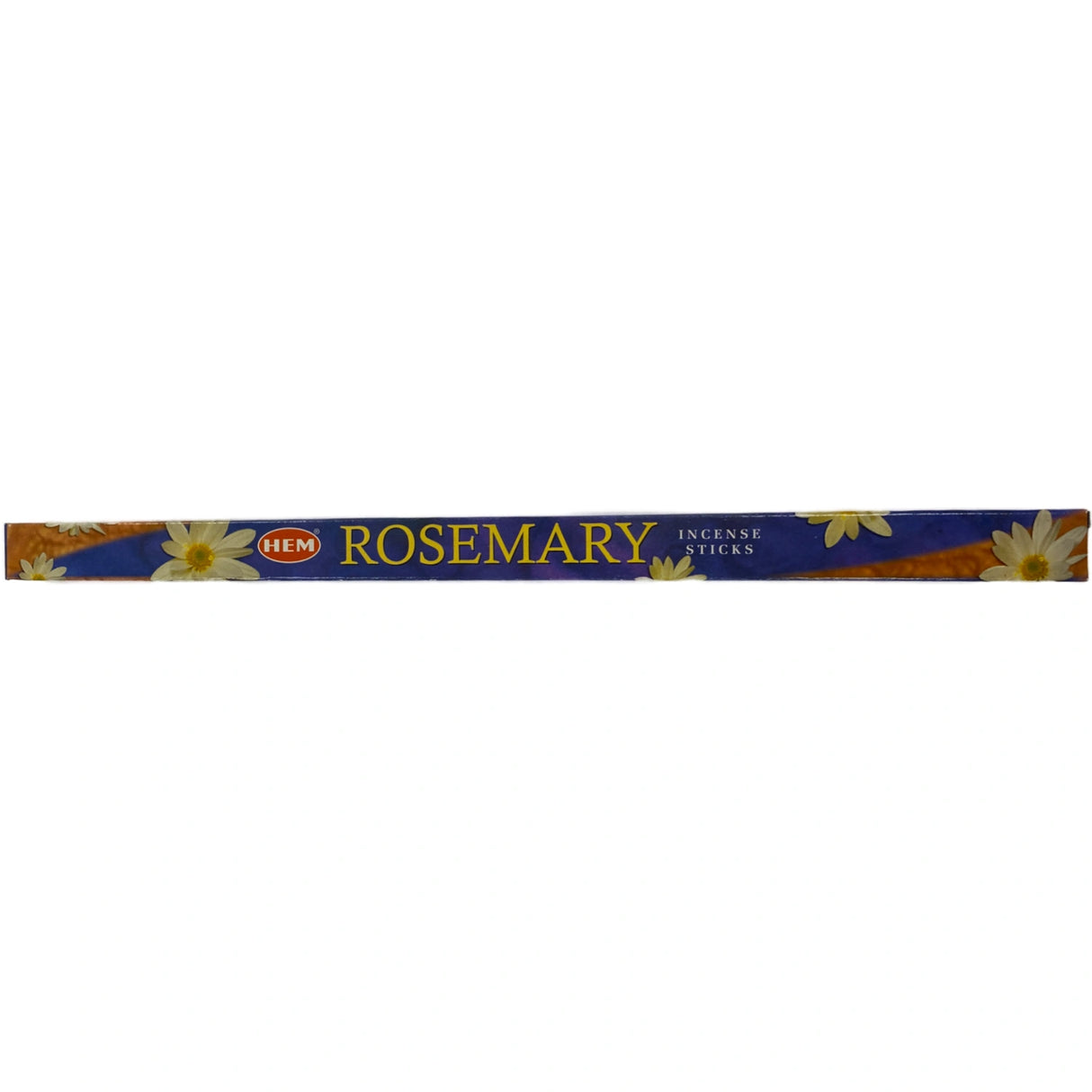 Hem Rosemary Incense Sticks in a blue and yellow box.