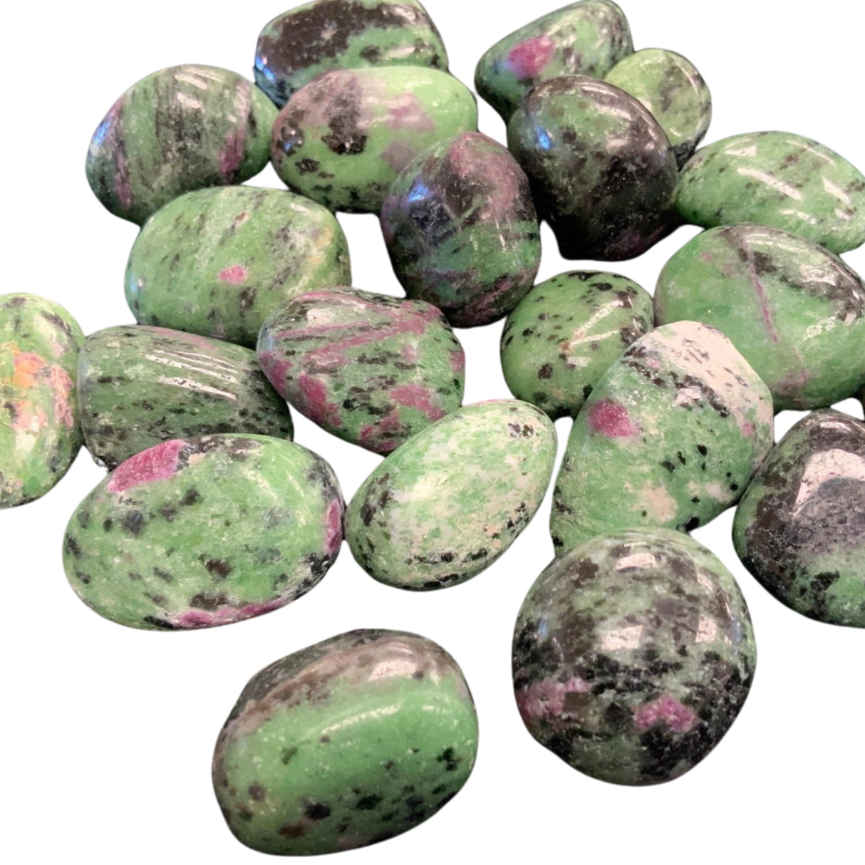 Ruby Zoisite Tumbled