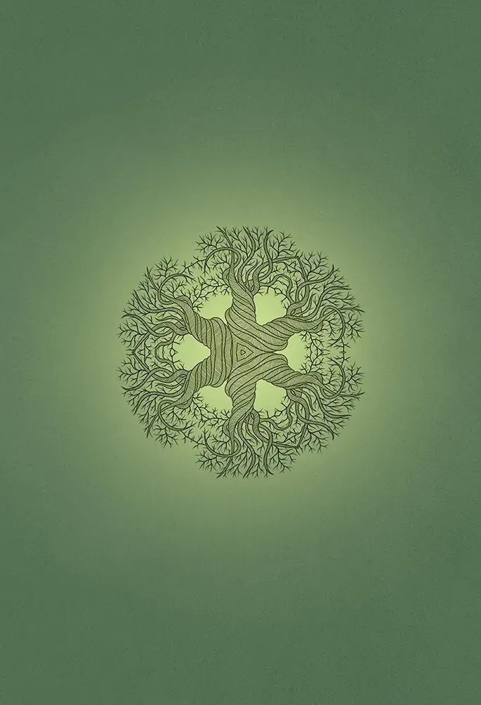 Sacred Earth Oracle - Back of Card