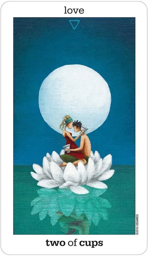 Sun and Moon Tarot - 2 of Cups