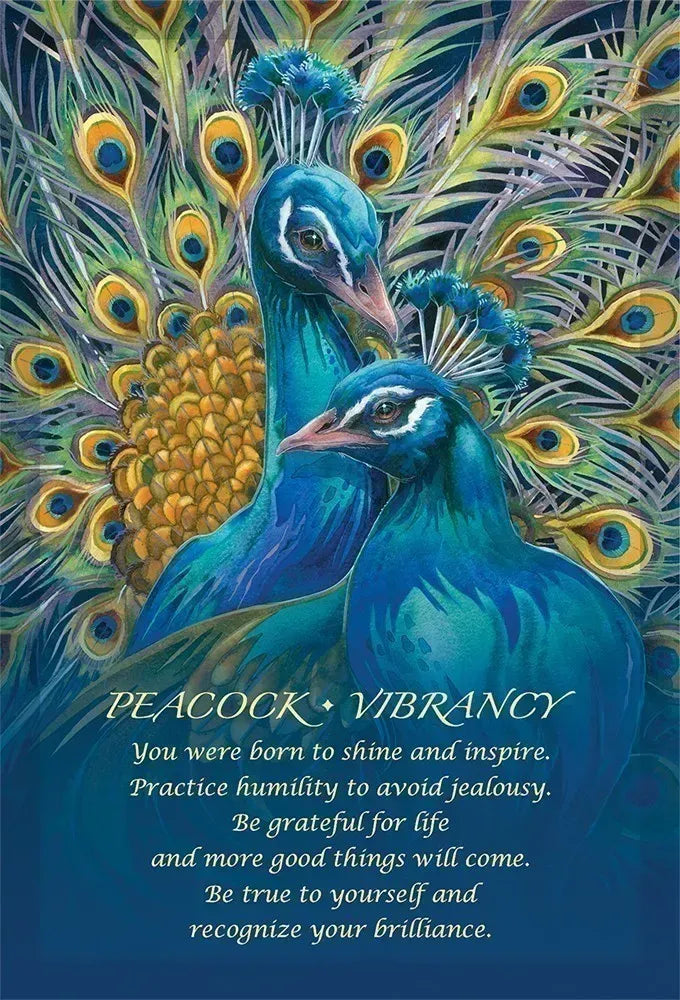 Spirit of the Animals Oracle - Peacock