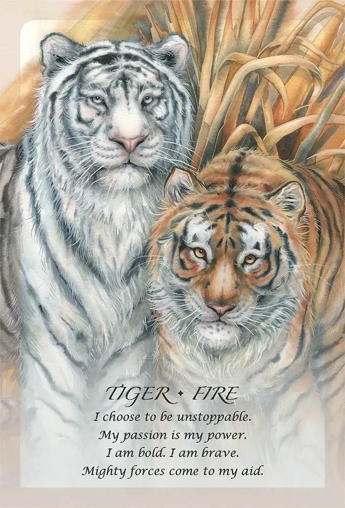 Spirit of the Animals Oracle - Tiger