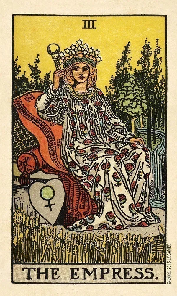 Smith Waite Tarot Tin - The Empress
