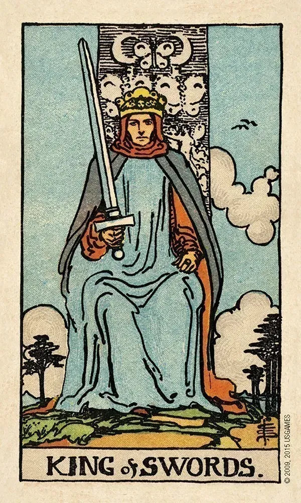 Smith Waite Tarot Tin - King of Swords