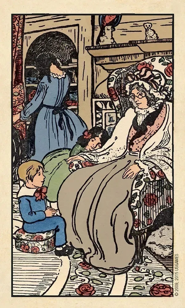 Smith Waite Tarot Tin - Print