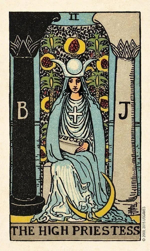 Smith Waite Tarot Tin - The High Priestess