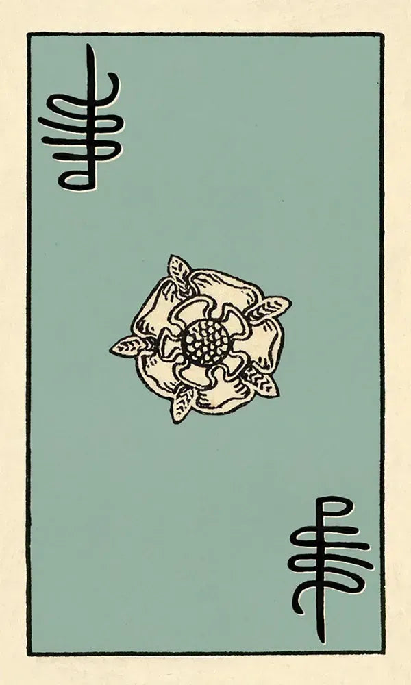 Smith Waite Tarot Tin - Back of Card