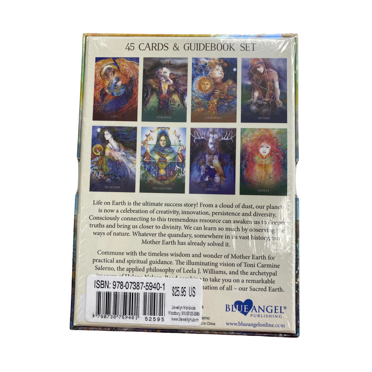 Sacred Earth Oracle - Sacred Earth Oracle deck back cover