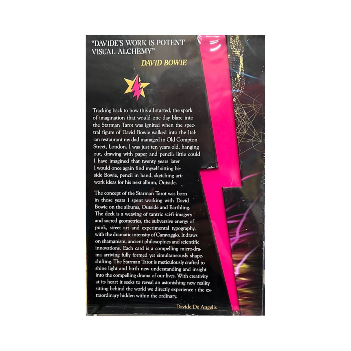 Starman Tarot Deck Set - Starman Tarot Deck Set back cover