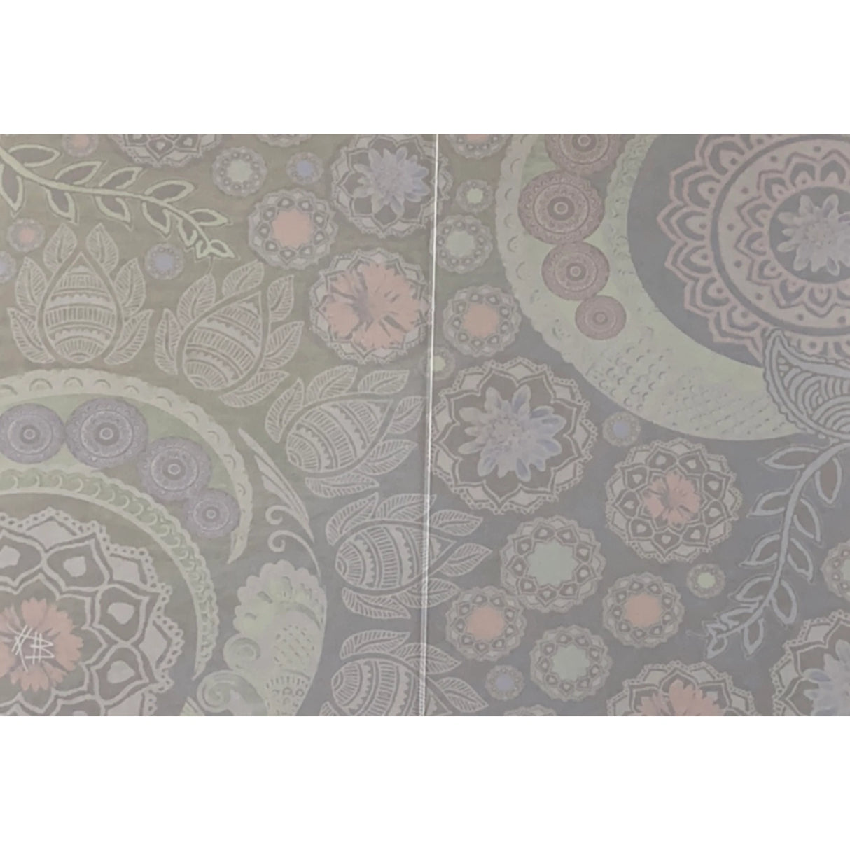 Sugar Skull Paisley Greeting Cards