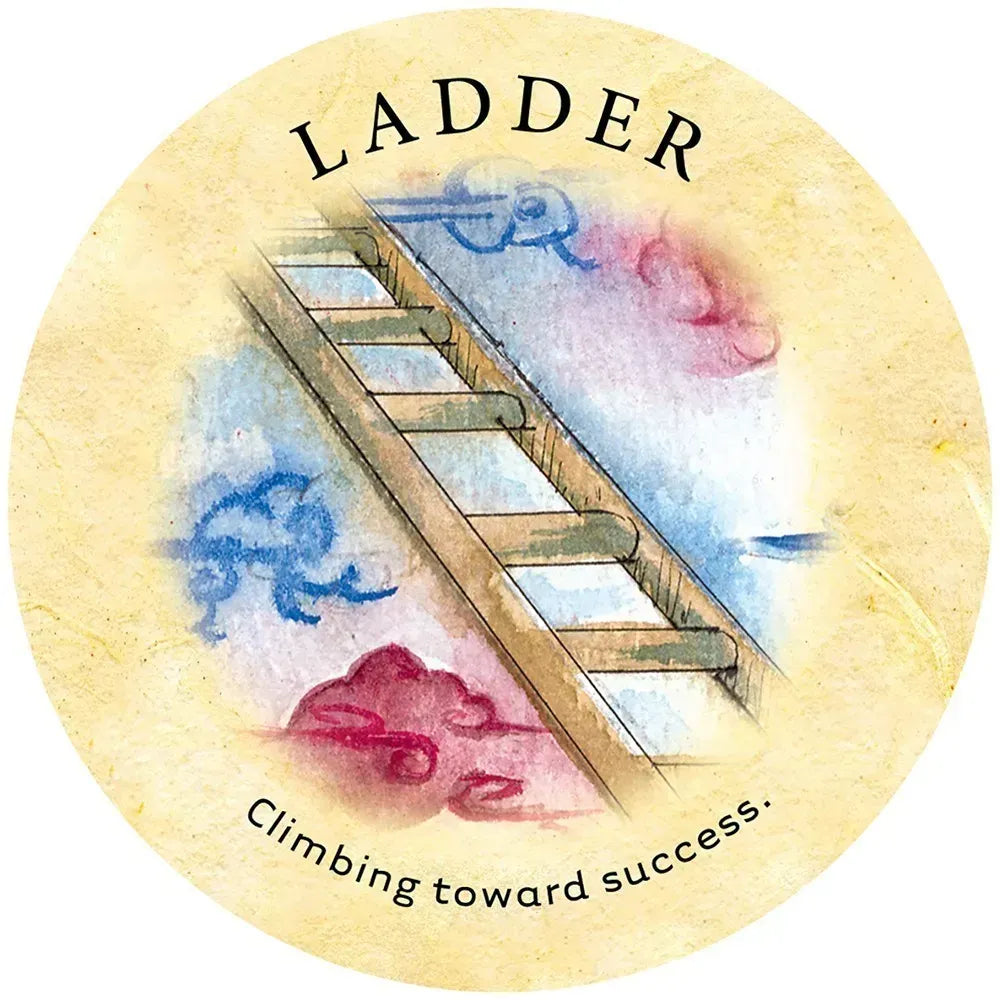 Tea Leaf Fortune Oracle Cards - Ladder