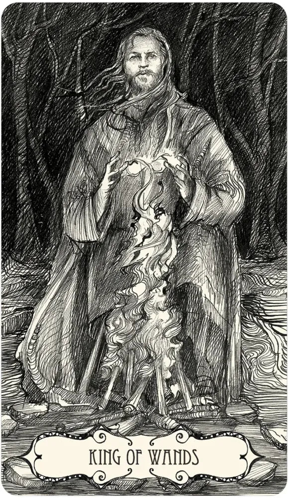 Tarot of the Abyss - King of Wands