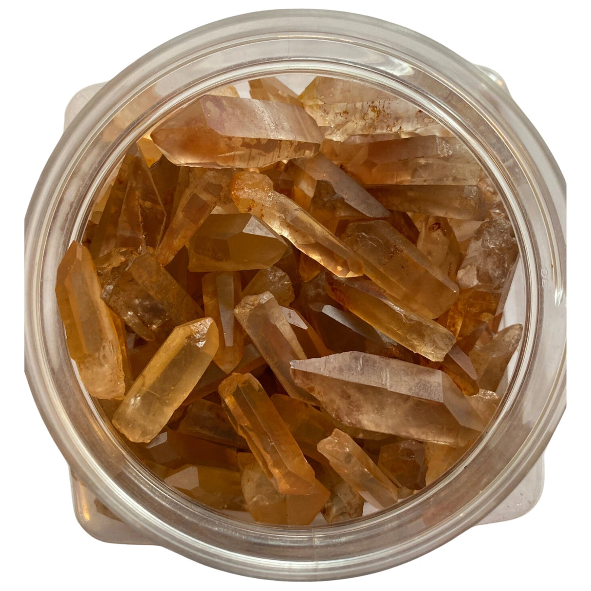 Tangerine Crystal Point - Orange crystal points