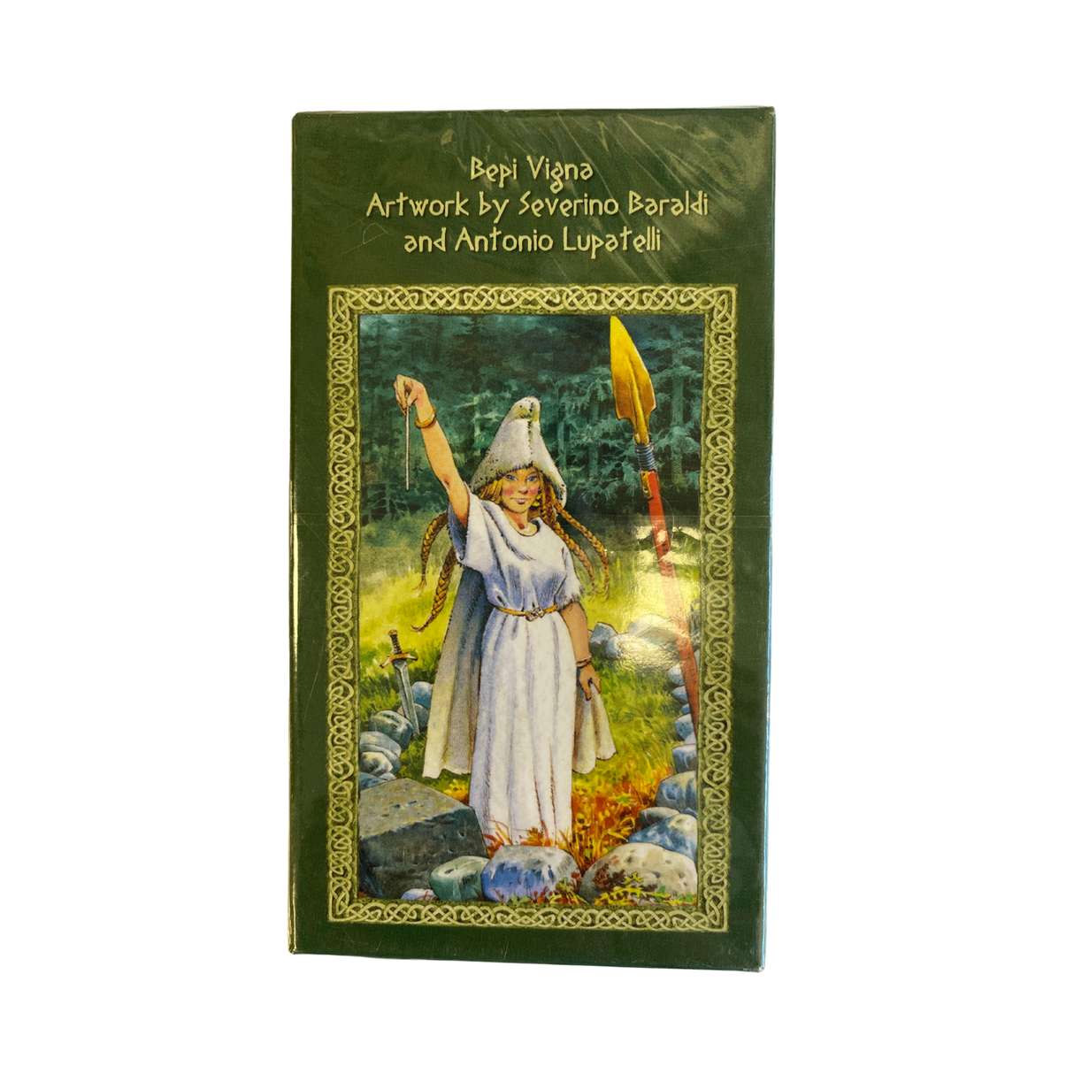 Tarot of Druids - Tarot of Druids deck back cover