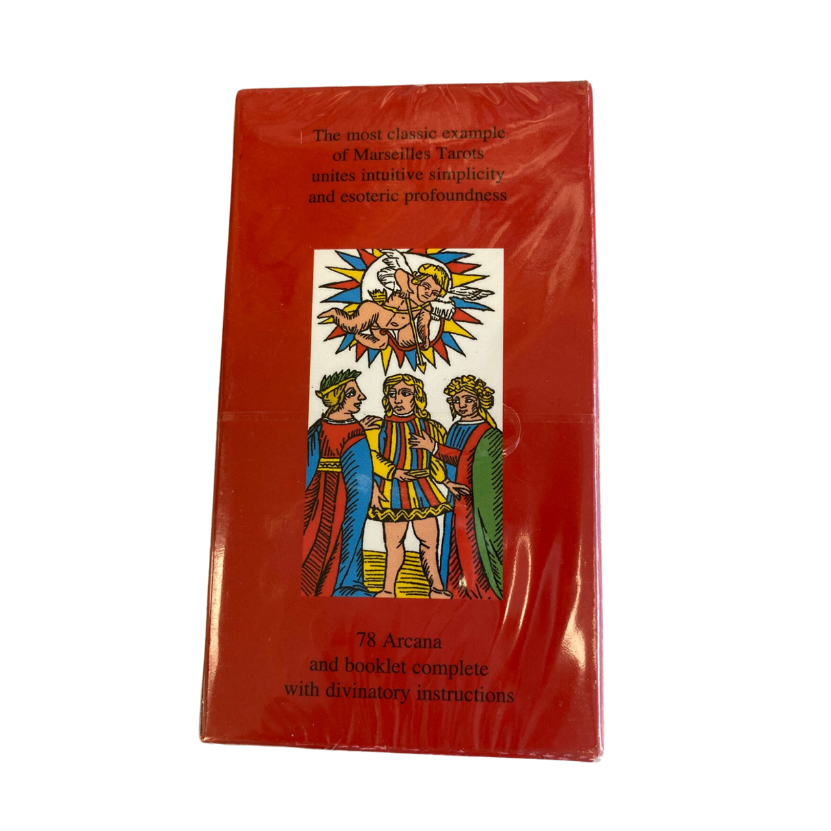 Tarot of Marseille - Tarot of Marseille deck back cover