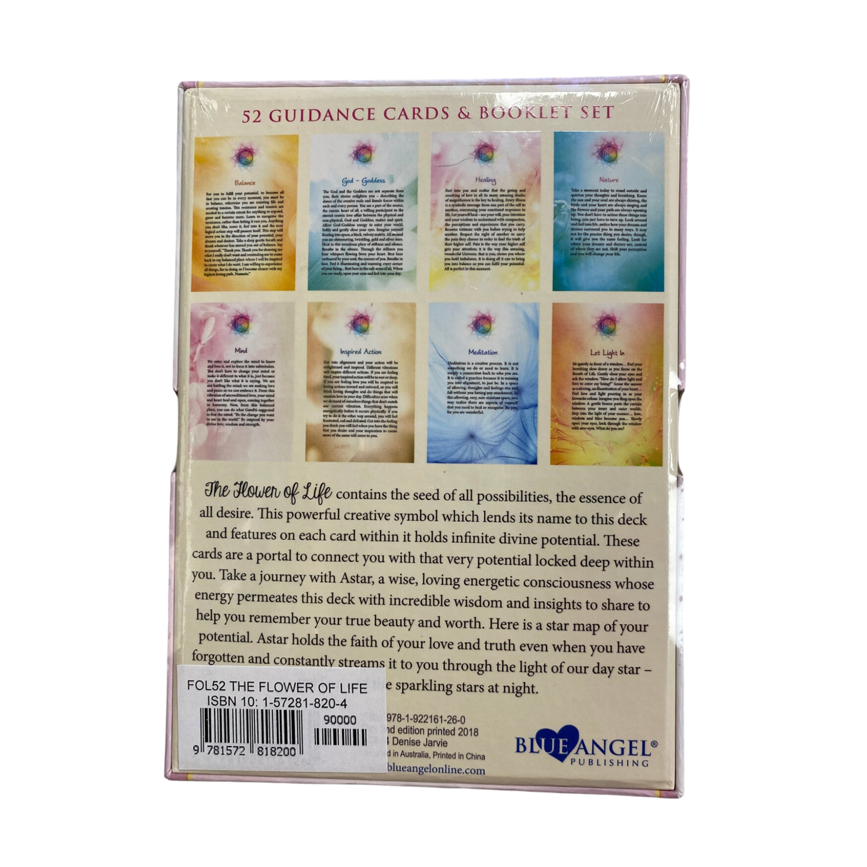 The Flower of Life Oracle - The Flower of Life Oracle back cover