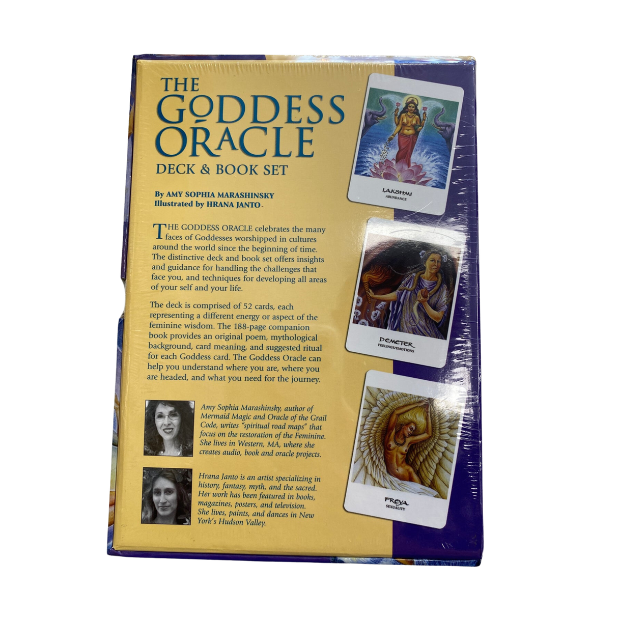 The Goddess Oracle - The Goddess Oracle back cover