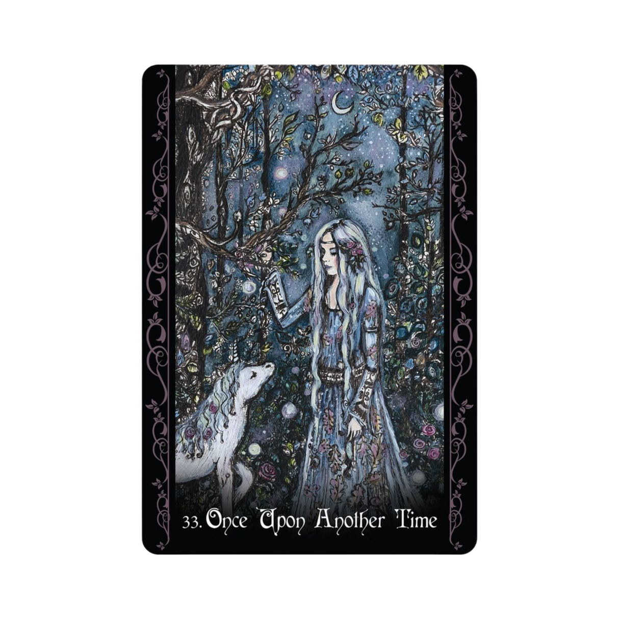 The Solitary Witch Oracle - The Solitary Witch Oracle Card 33 Once Upon Another Time