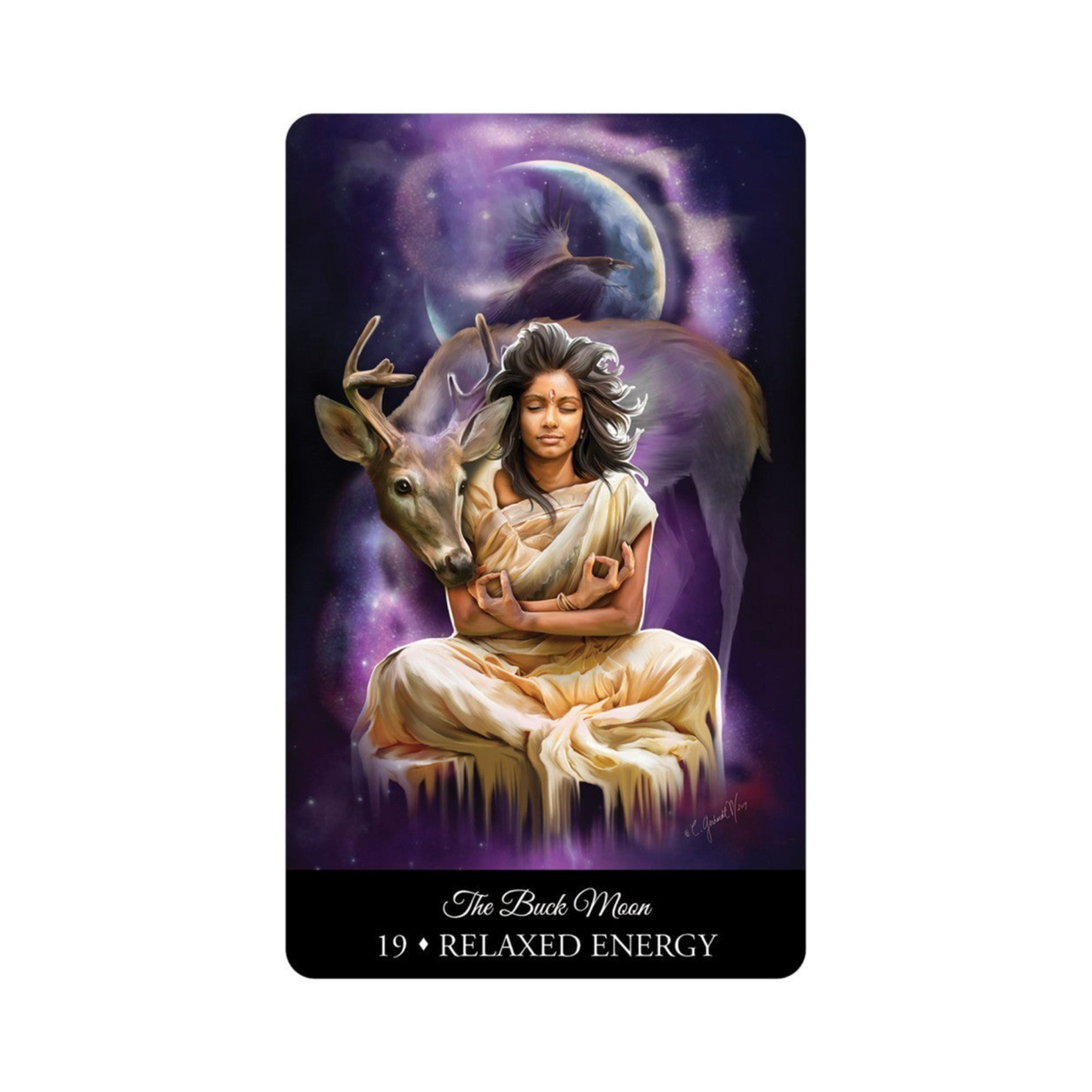 The Witching Hour Oracle - The Witching Hour Oracle card 19 Relaxed Energy