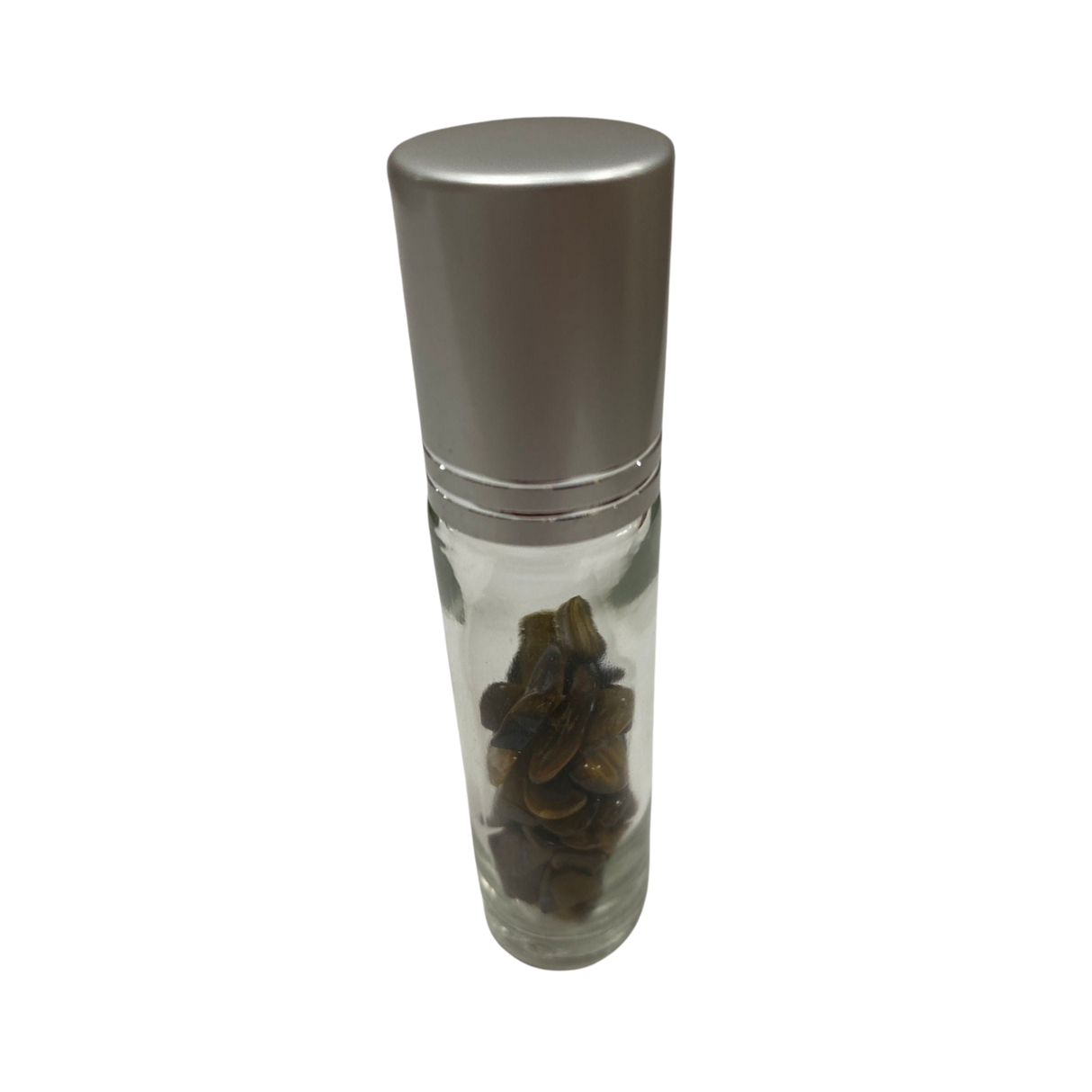 Tiger Eye Crystal Chip Oil Roller Bottle - #original_alt_text#
