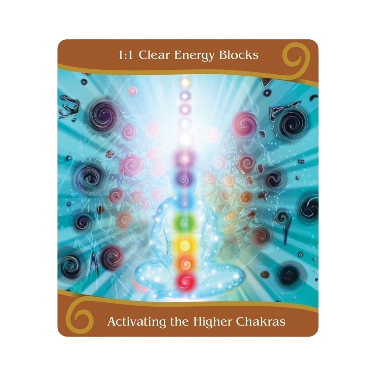 Twin Flame Ascension Oracle - Twin Flame Ascension Oracle Card 1:1 Clear Energy Blocks - Activating the Higher Chakras