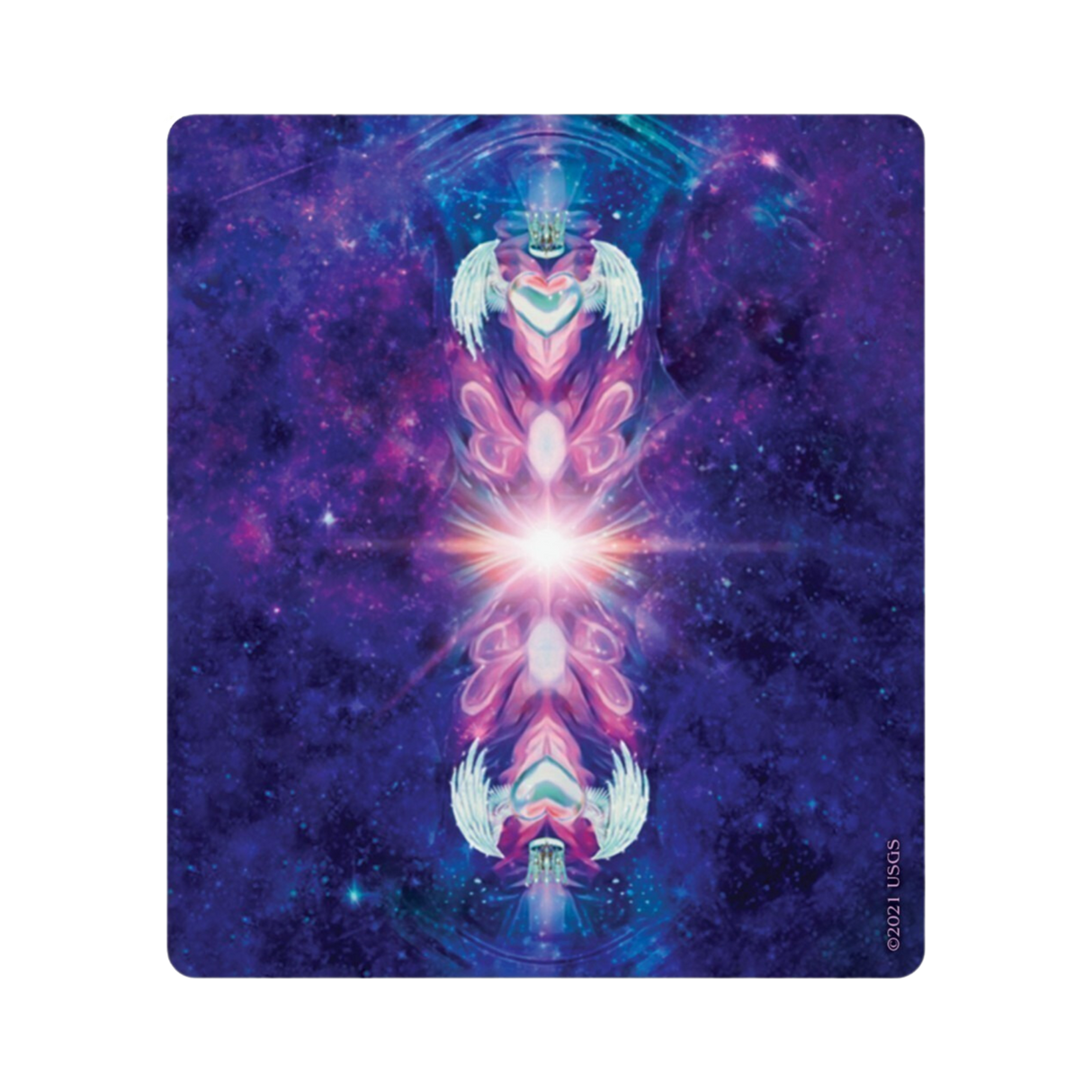 Twin Flame Ascension Oracle - Twin Flame Ascension Oracle Card Back Graphic