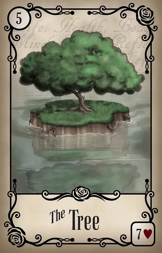 Under the Roses Lenormand - Tree