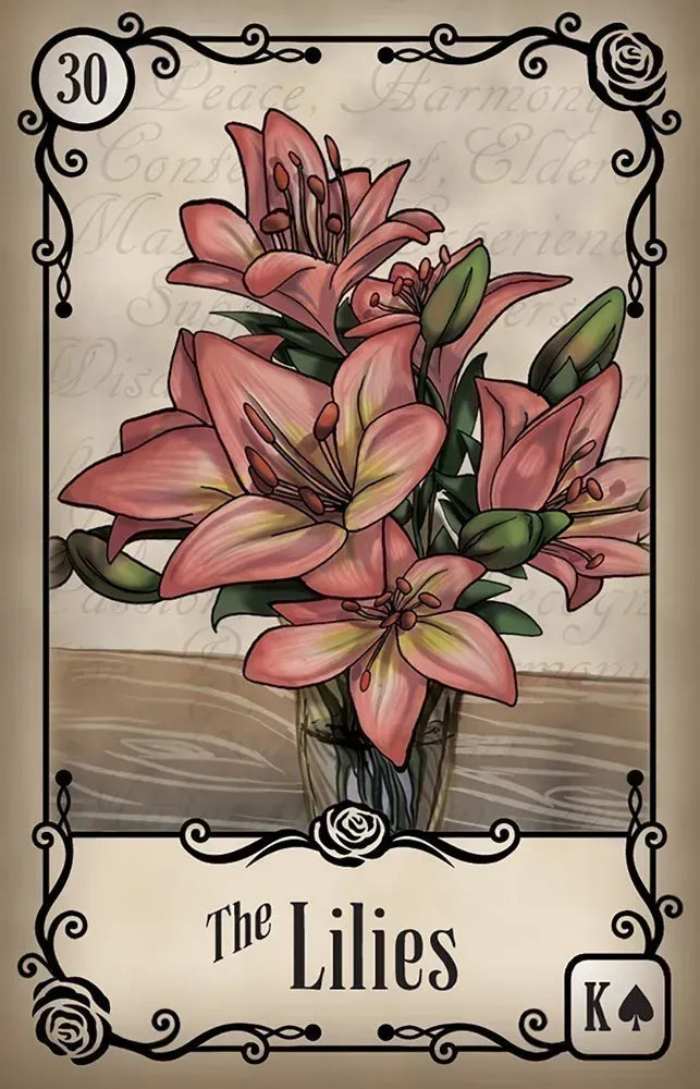 Under the Roses Lenormand - Lilies