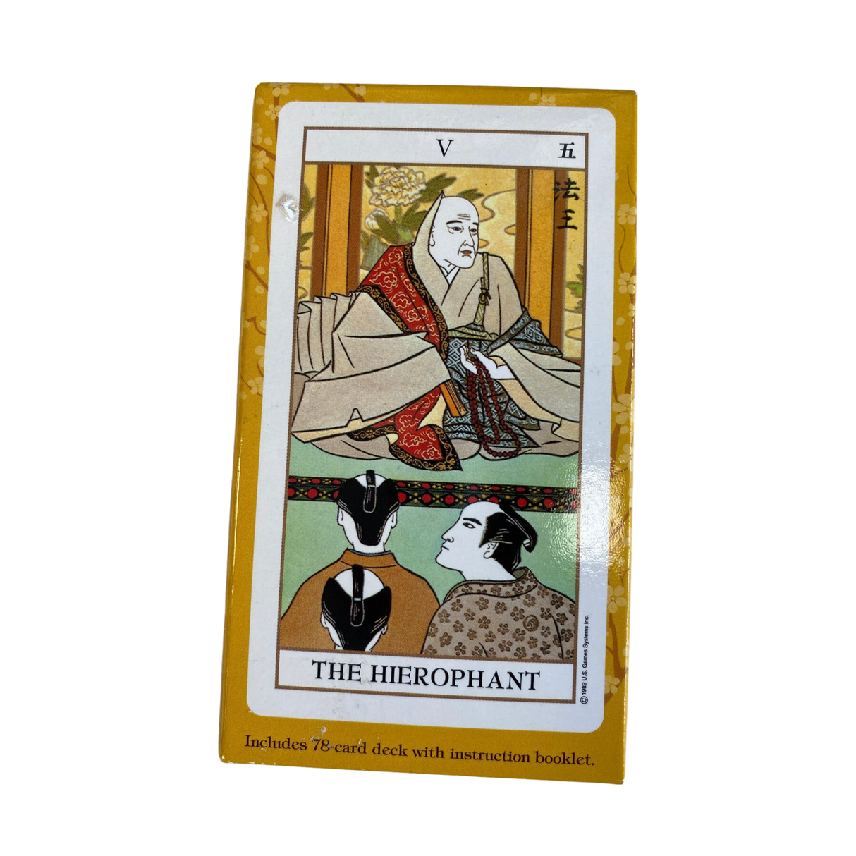Ukiyoe Tarot - Ukiyoe Tarot deck back cover