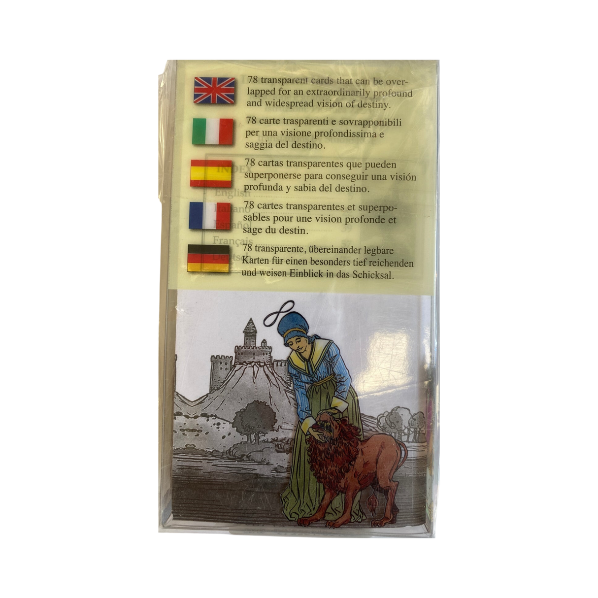 Universal Transparent Tarot - Universal Transparent Tarot back cover