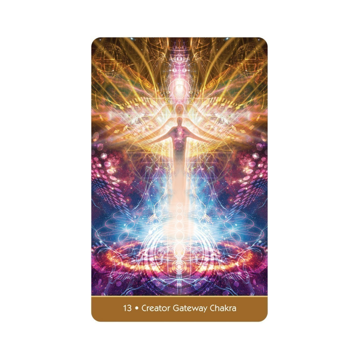 Visions of the Soul Oracle - Visions of the Soul Oracle card 13 Creator Gateway Chakra
