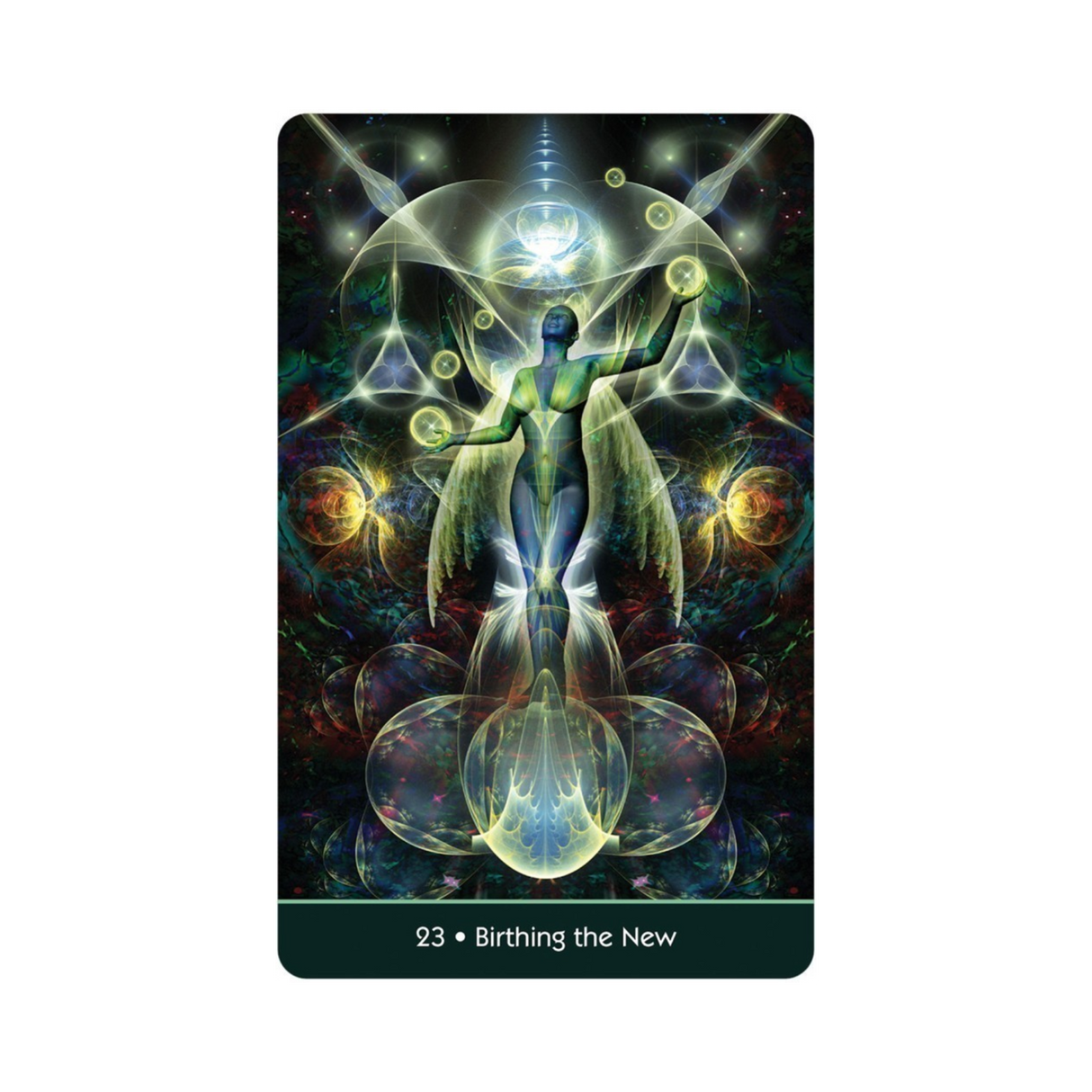 Visions of the Soul Oracle - Visions of the Soul Oracle card 23 Birthing the New