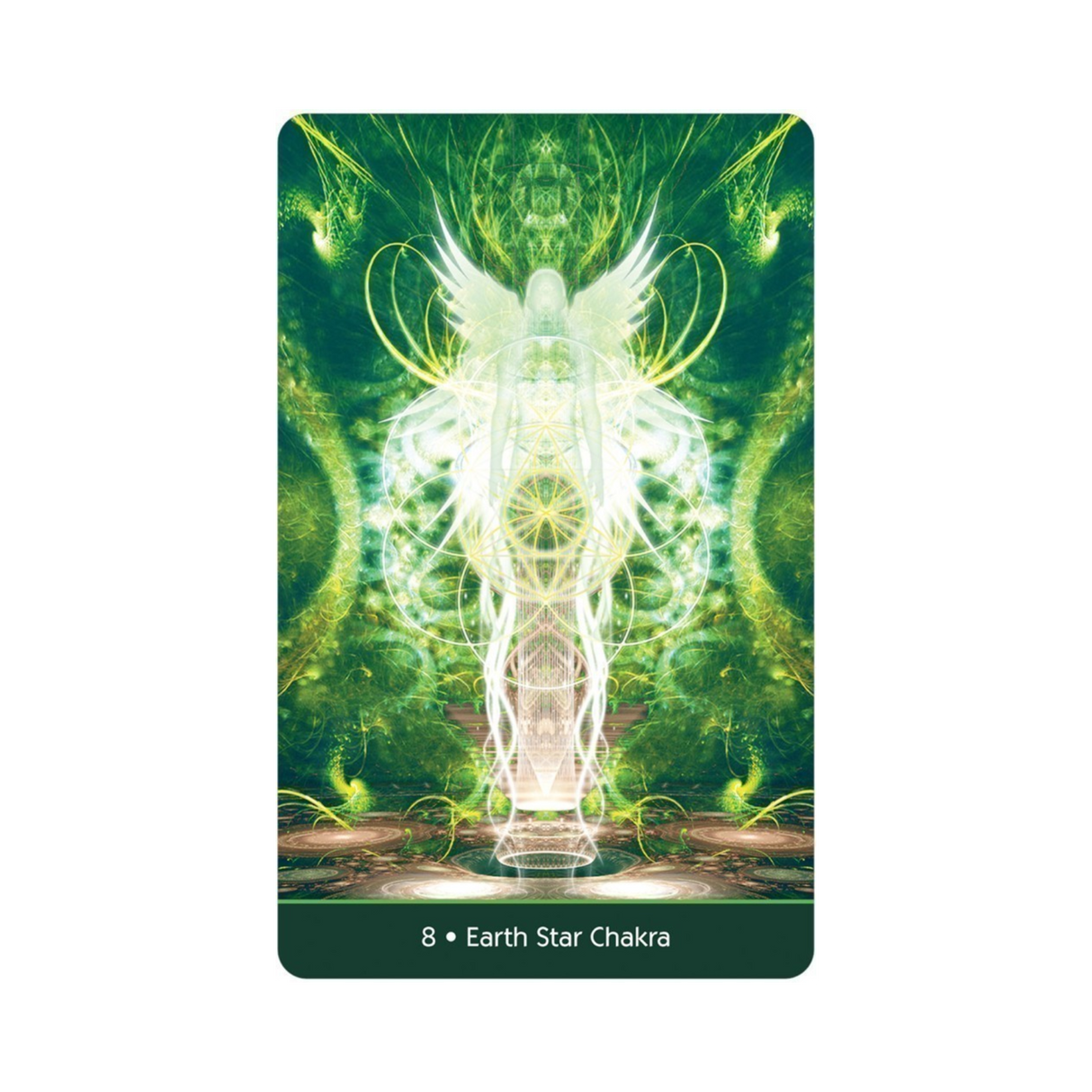 Visions of the Soul Oracle - Visions of the Soul Oracle card 8 earth Star Chakra
