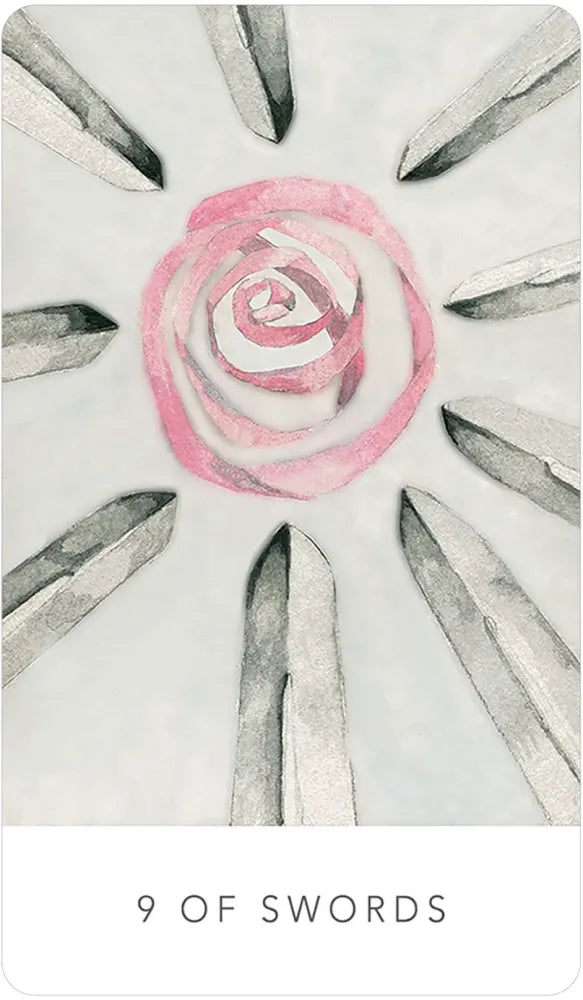White Sage Tarot - 9 of Swords