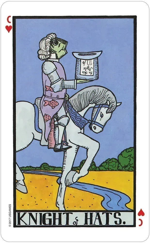 Wonderland Tarot - Knight of Hats